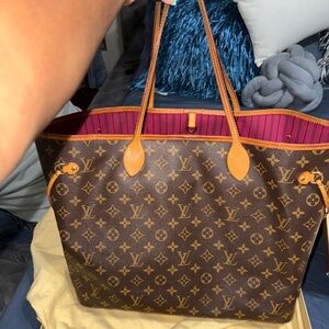Louis Vuitton Brown Neverfull GM